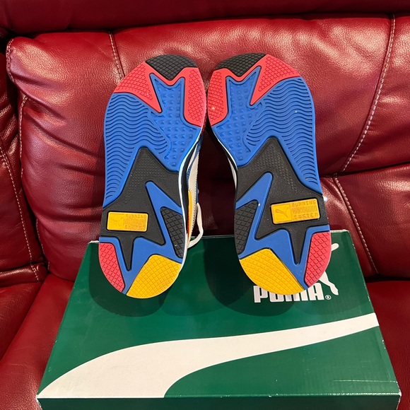 PUMA Kids Colorful Sneakers - Red, Blue, Yellow, Black